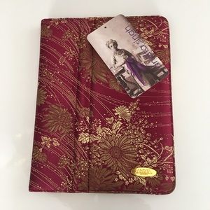 Beautiful Red Brocade 8”x10” IPad Cover -New/Tags